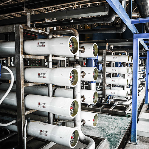 งานติดตั้งระบบผลิตน้ำ RO ให้กับบริษัท APEX